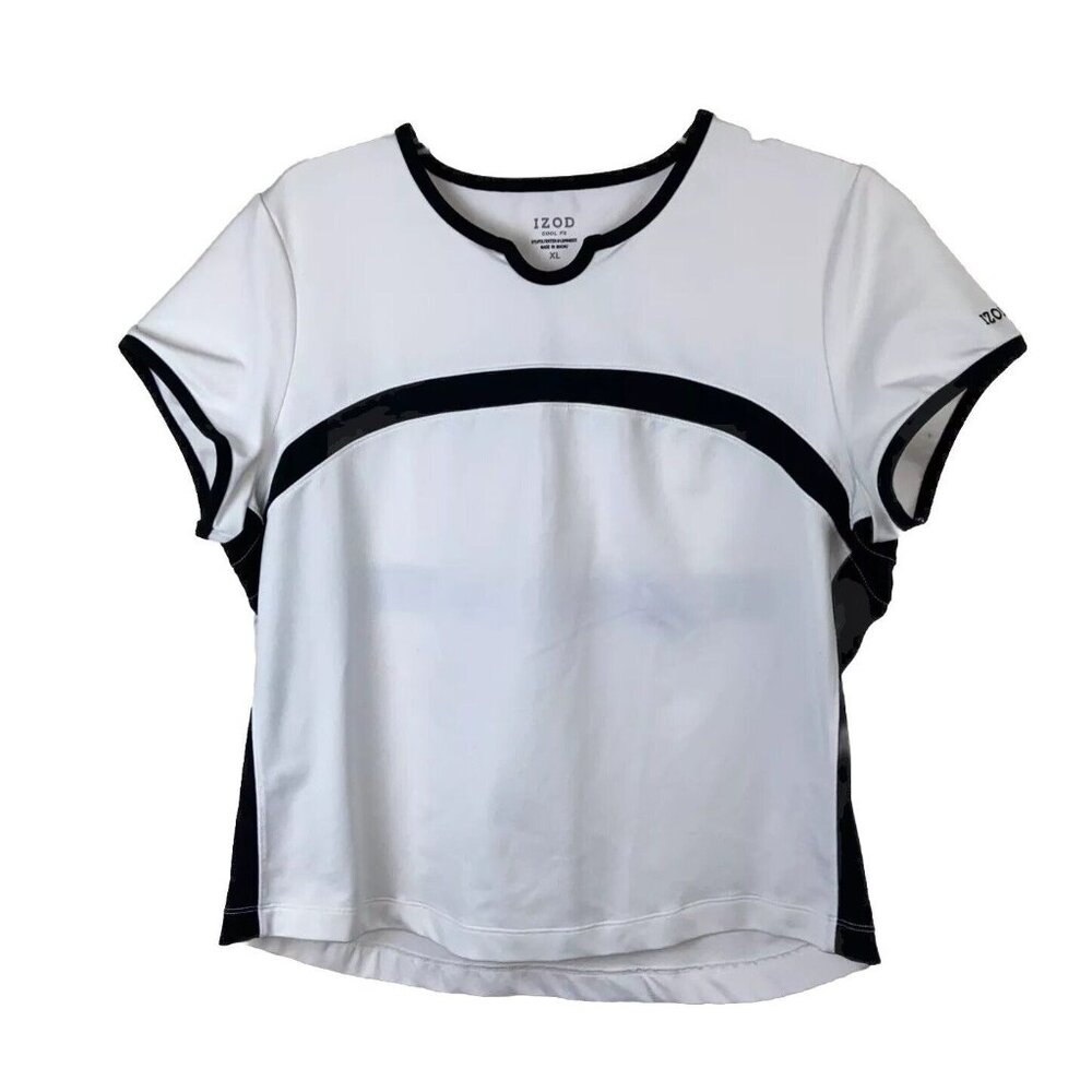 IZOD Golf Women's short sleeve  Shirt Top Sz XL sport Cool FX